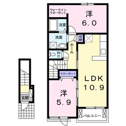 アドラブールピアの物件間取画像